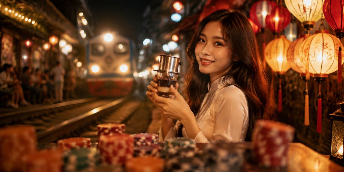 Người dùng Hà Nội xem kèo bóng đá và đăng ký tài khoản 5001 bên ly cà phê